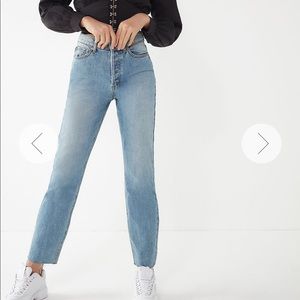 BDG High-Rise Slim Straight Jean